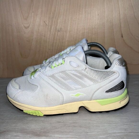 Adidas ZX 4000 'Off White Hot Lime' EE4762 Youth 5 Women's 6 - Picture 2 of 11